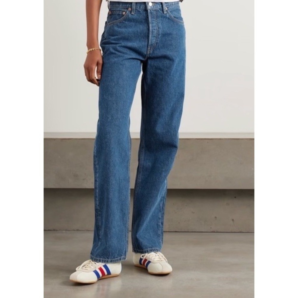 Redone Denim Jeans 90s high rise loose‎ blue Size 26